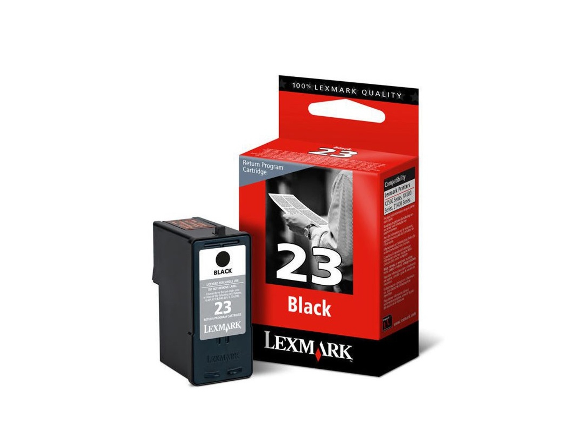 Tinta  LEXMARK  Nº 23 Negro