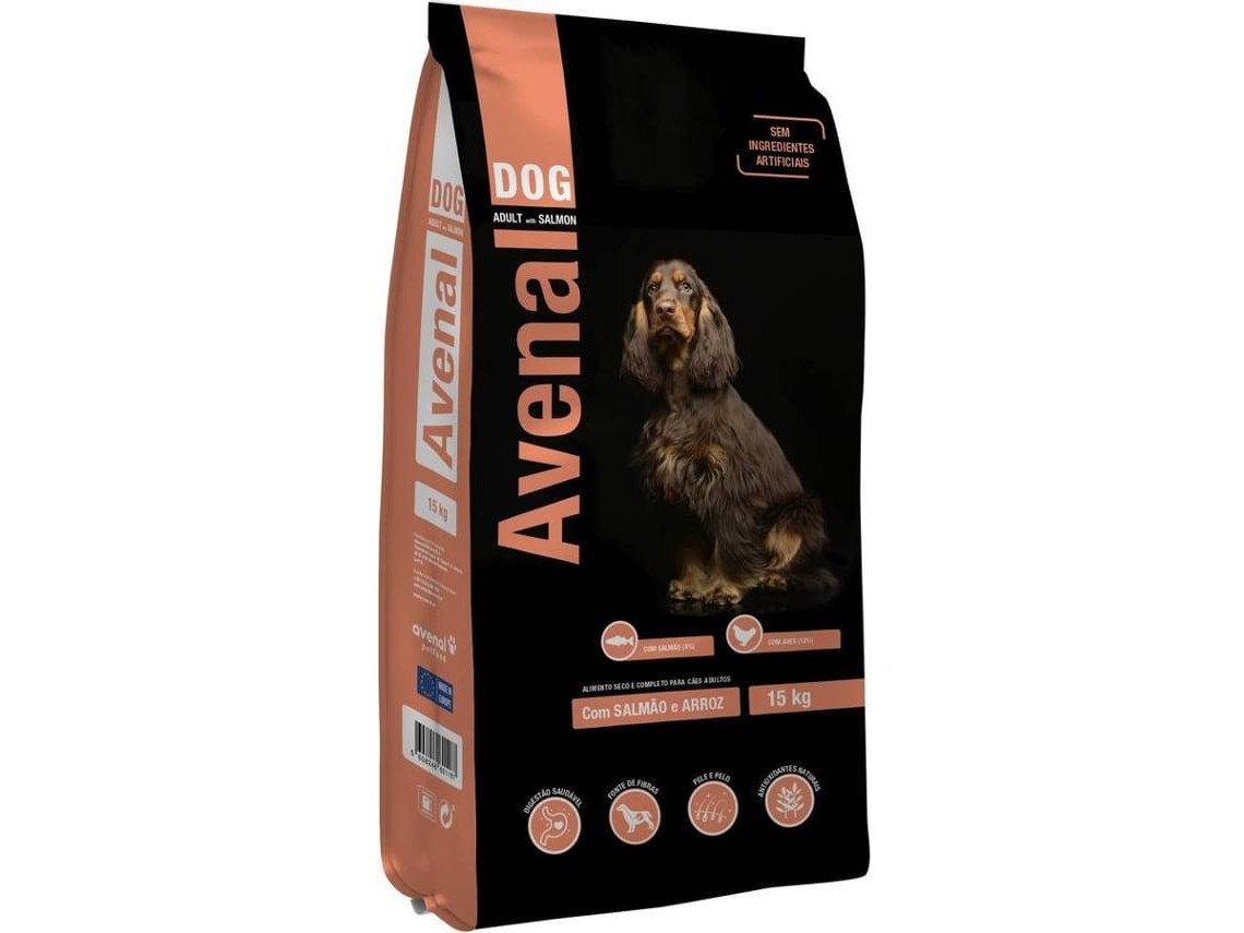 Pienso Seco para Perro AVENAL Salmón y Arroz (15 kg)