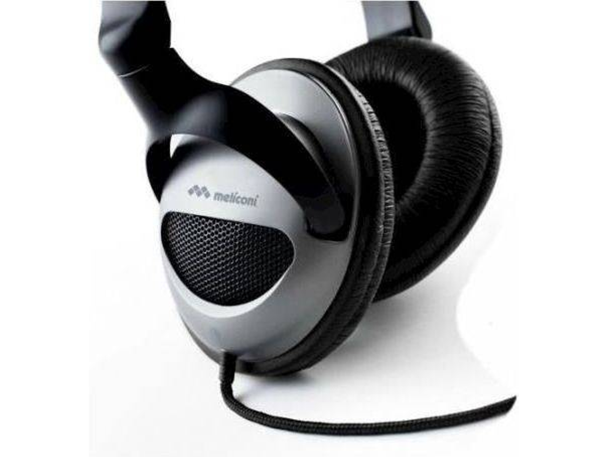 Auriculares con cable MELICONI HP 50 (Over ear - Noise canceling - Negro)