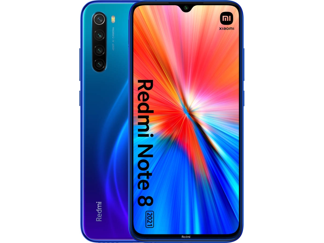 Smartphone XIAOMI Redmi Note 8 2021 (6.3'' - 4 GB - 64 GB - Azul)