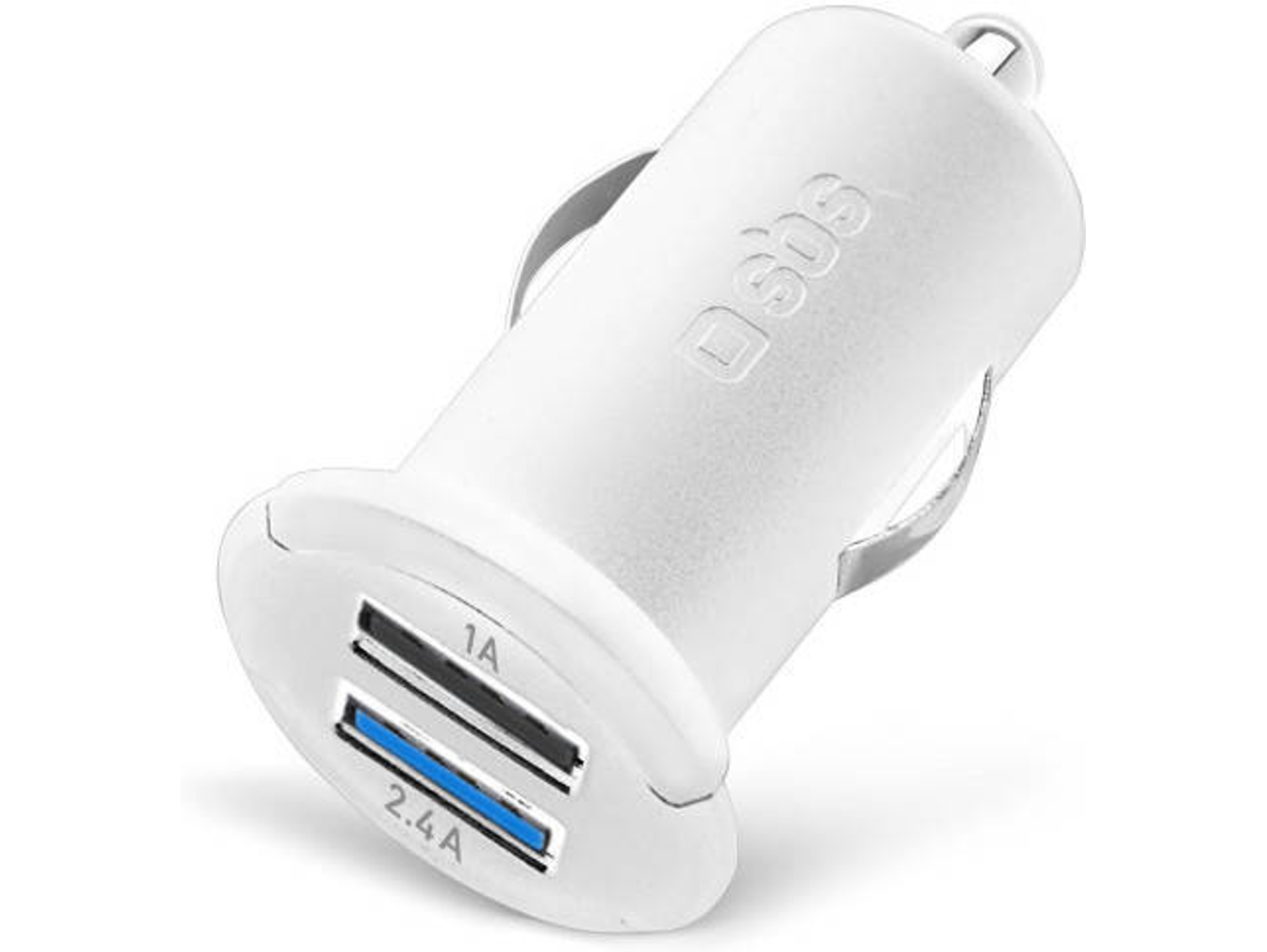 Mini Cargador coche SBS 2 USB