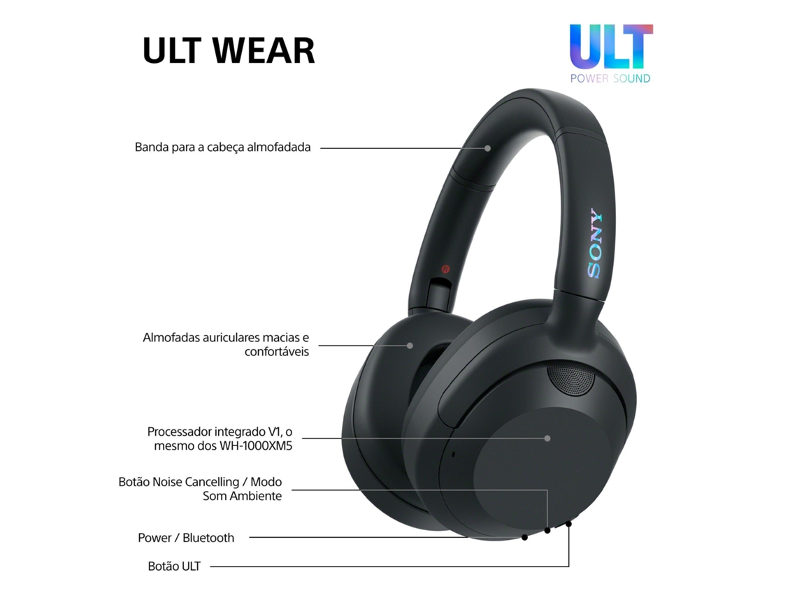 Auriculares Bluetooth SONY ULT WEAR WH-ULT900N (Over Ear