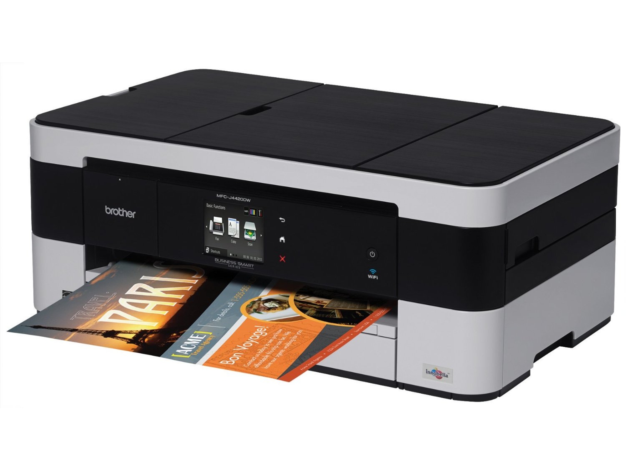 Impresora BROTHER MFC-J4420DW (Multifunción - Inyección de Tinta - Wi-Fi)