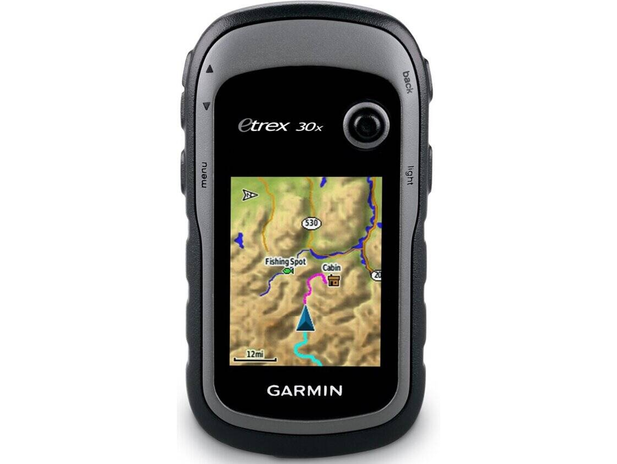 Navegador GPS GARMIN eTrex 30x (Mapa Europa - Hasta 25 h - Negro)
