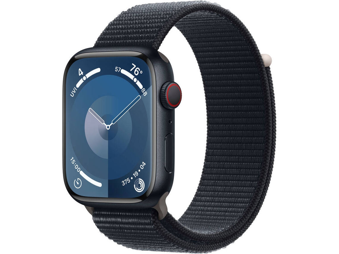 APPLE Watch Series 9 GPS+Cellular 45 mm Medianoche con Loop Deportiva Medianoche
