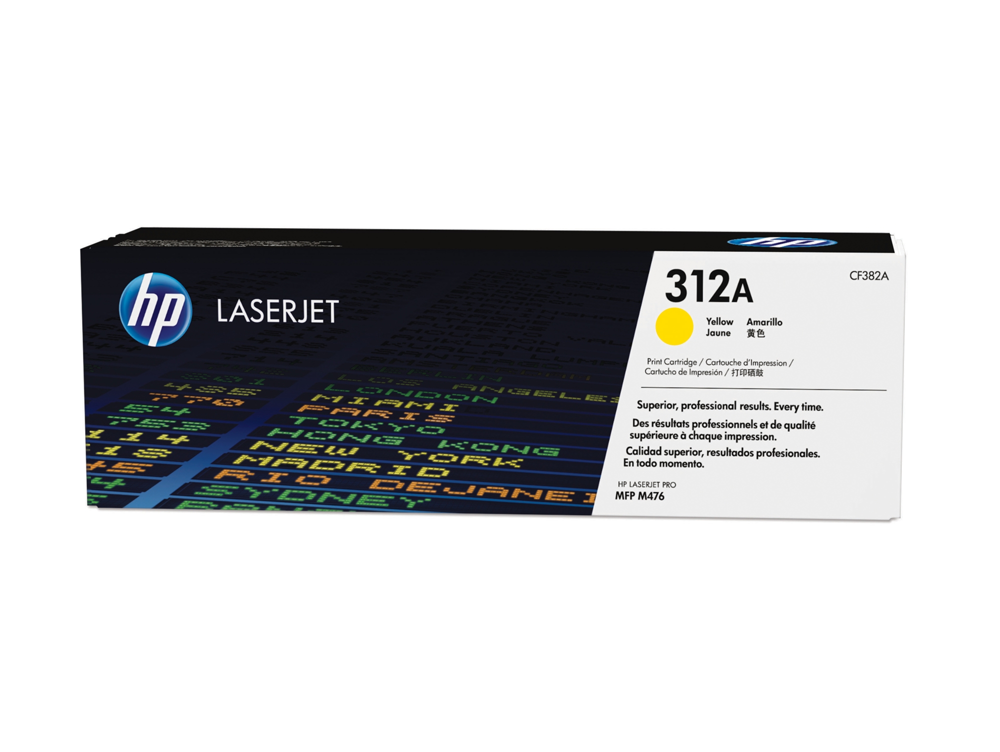 Cartucho de tóner Original HP 312A Amarillo para HP Color LaserJet Pro MFP M476dn , M476dw , M476nw