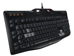 Teclado Gaming LOGITECH G105 (Mecánico - Idioma Español - Iluminado)
