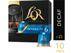 Cápsulas de café L'OR Double Espresso Decaffeinato (Pack de 10)
