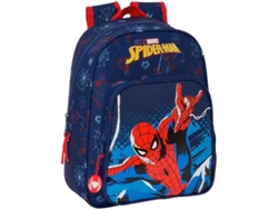 Mochila SPIDER-MAN Neon Azul Marino (27 x 33 x 10 cm)