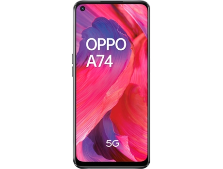 Smartphone OPPO A74 5G (6.5'' - 6 GB - 128 GB - Negro)