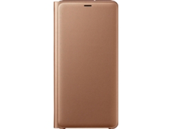 Funda SAMSUNG Galaxy A7 Flip Dorado