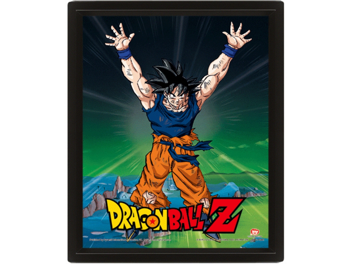 Poster 3D DRAGON BALL Z Goku - Super Saiyan