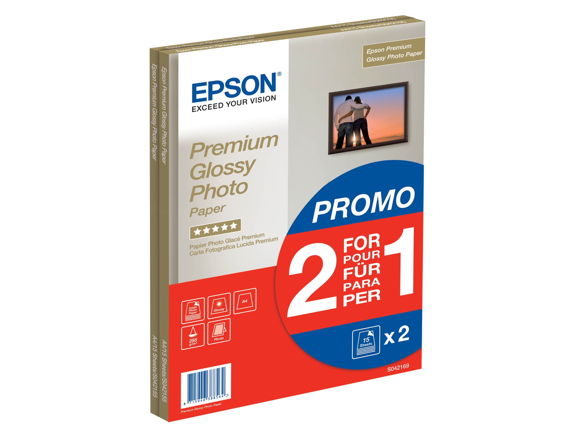 Papel Foto A4 EPSON C13S042169