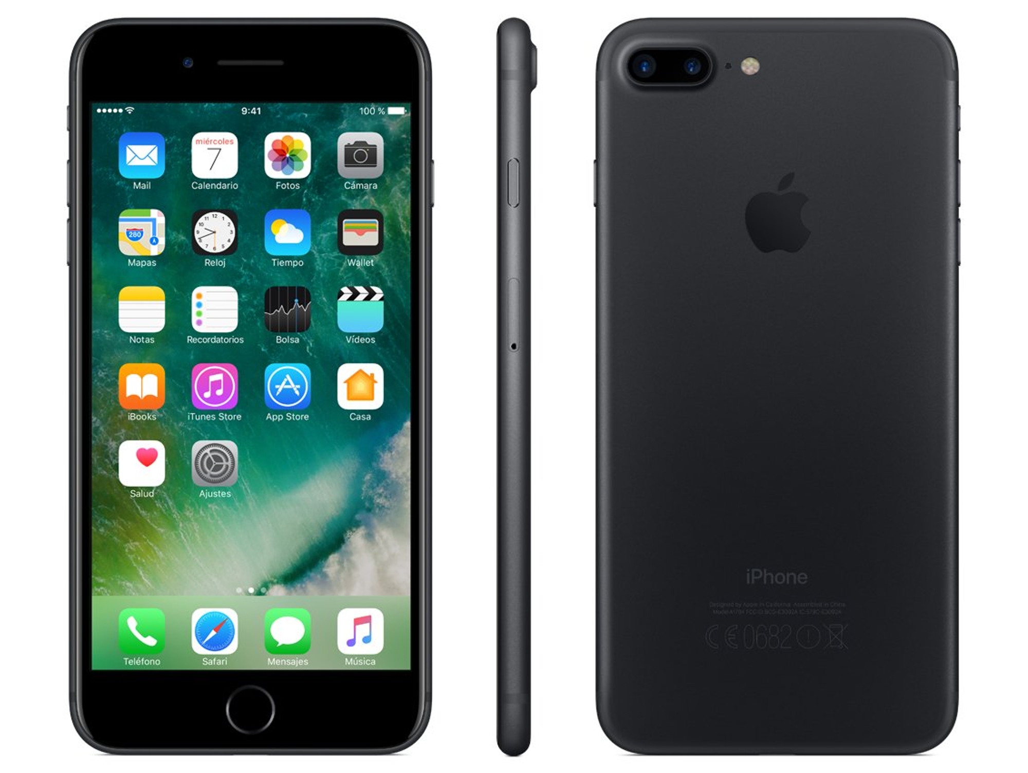 iPhone 7 Plus APPLE (5.5'' - 3 GB - 128 GB - Negro)