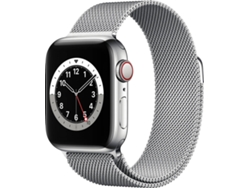 APPLE Watch Series 6 GPS+Cellular 40mm Acero plata, milanese