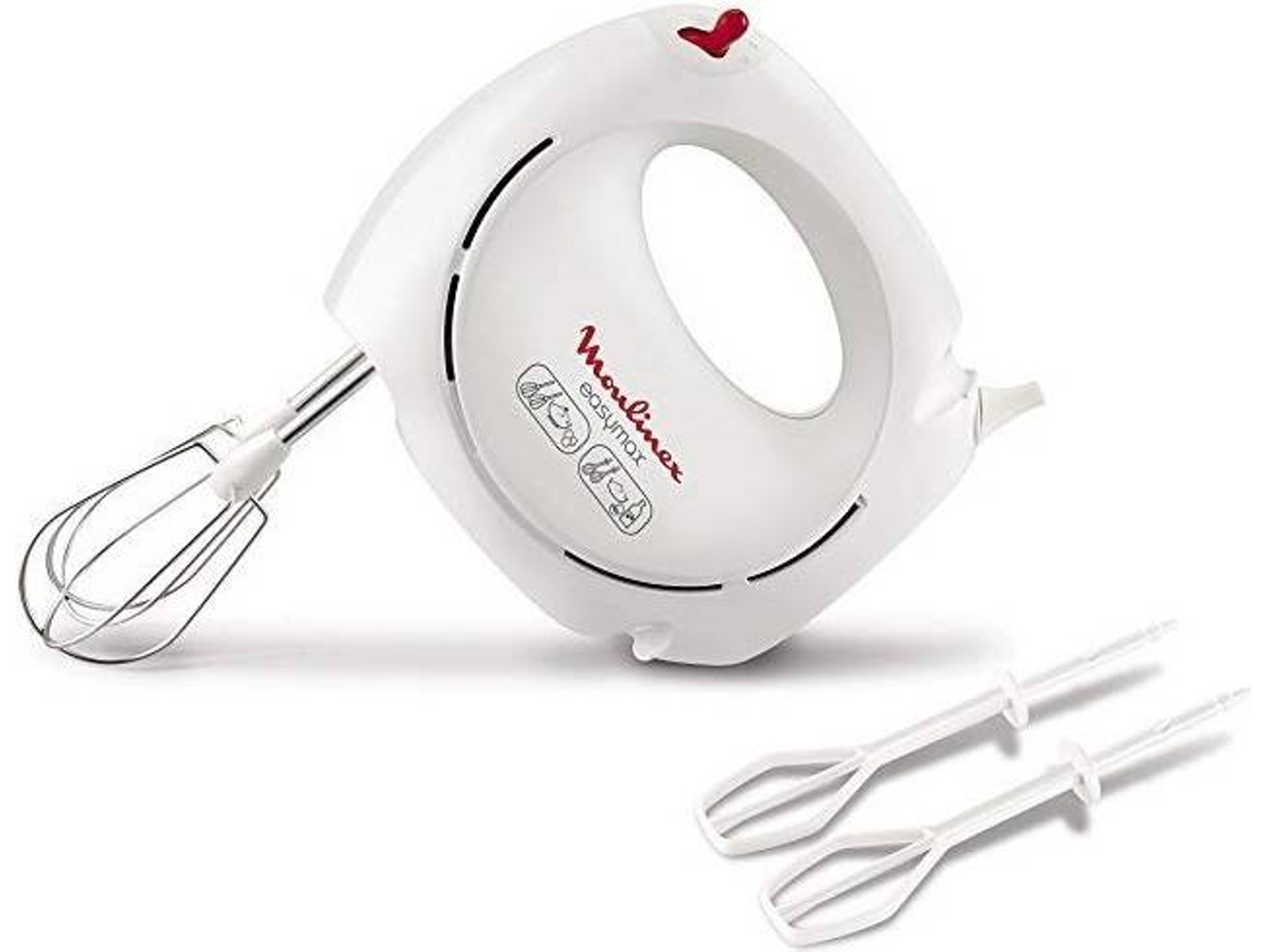Batidora Amasadora MOULINEX EasyMax HM2501 (200 W - Blanco)