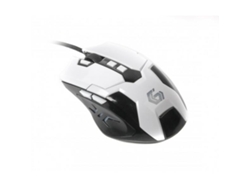 Ratón Gaming GEMBIRD Programable Blanco