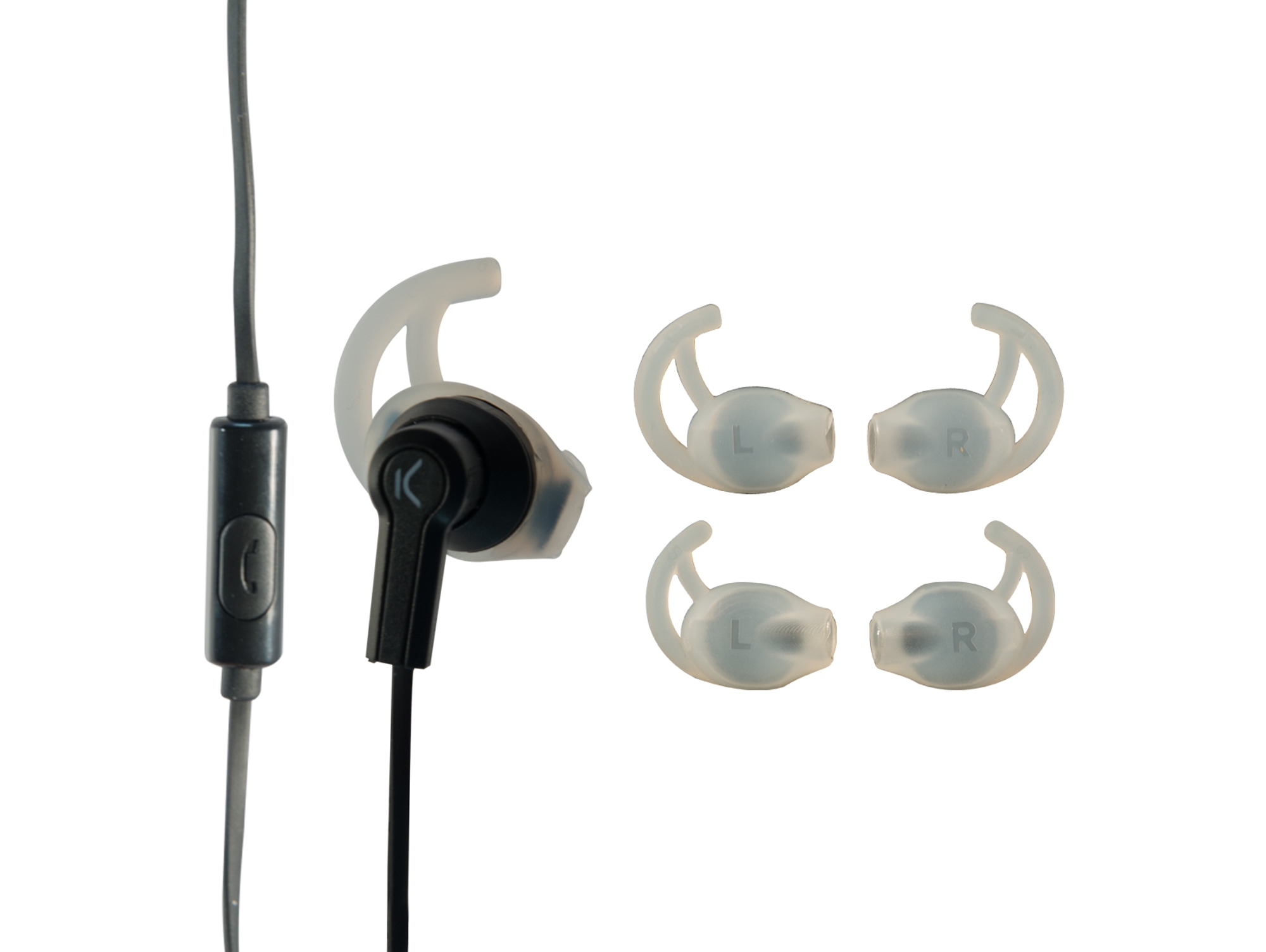 Auriculares Bluetooth KSIX Go&Play Sport Estéreo (In ear - Micrófono - Negro)