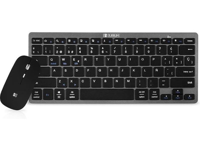 Teclado SUBBLIM Touchpad Compact (Gris)