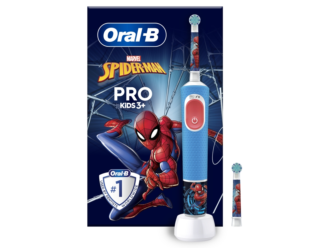 Cepillo de Dientes Eléctrico ORAL B Kids Pro Spiderman 1Un