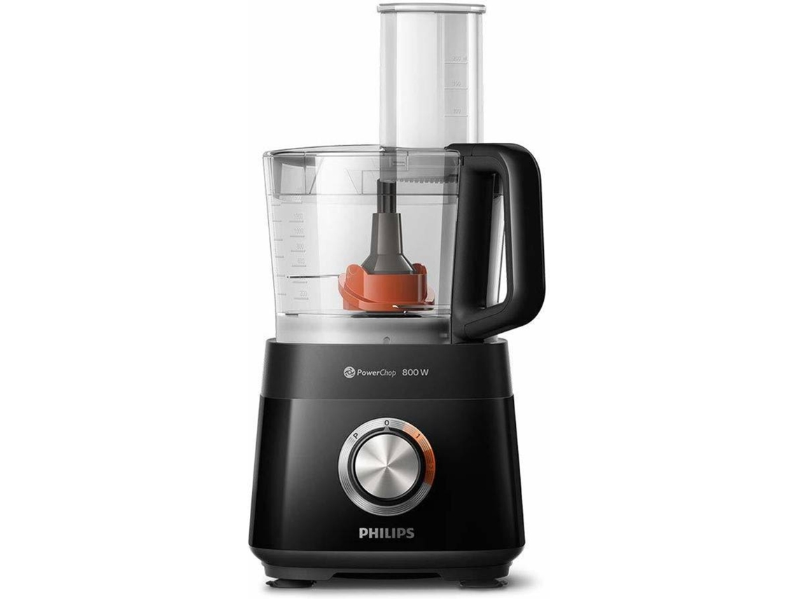 Robot de Cocina PHILIPS HR7510/10 (1.5 L - 800 W -  6 accesorios)