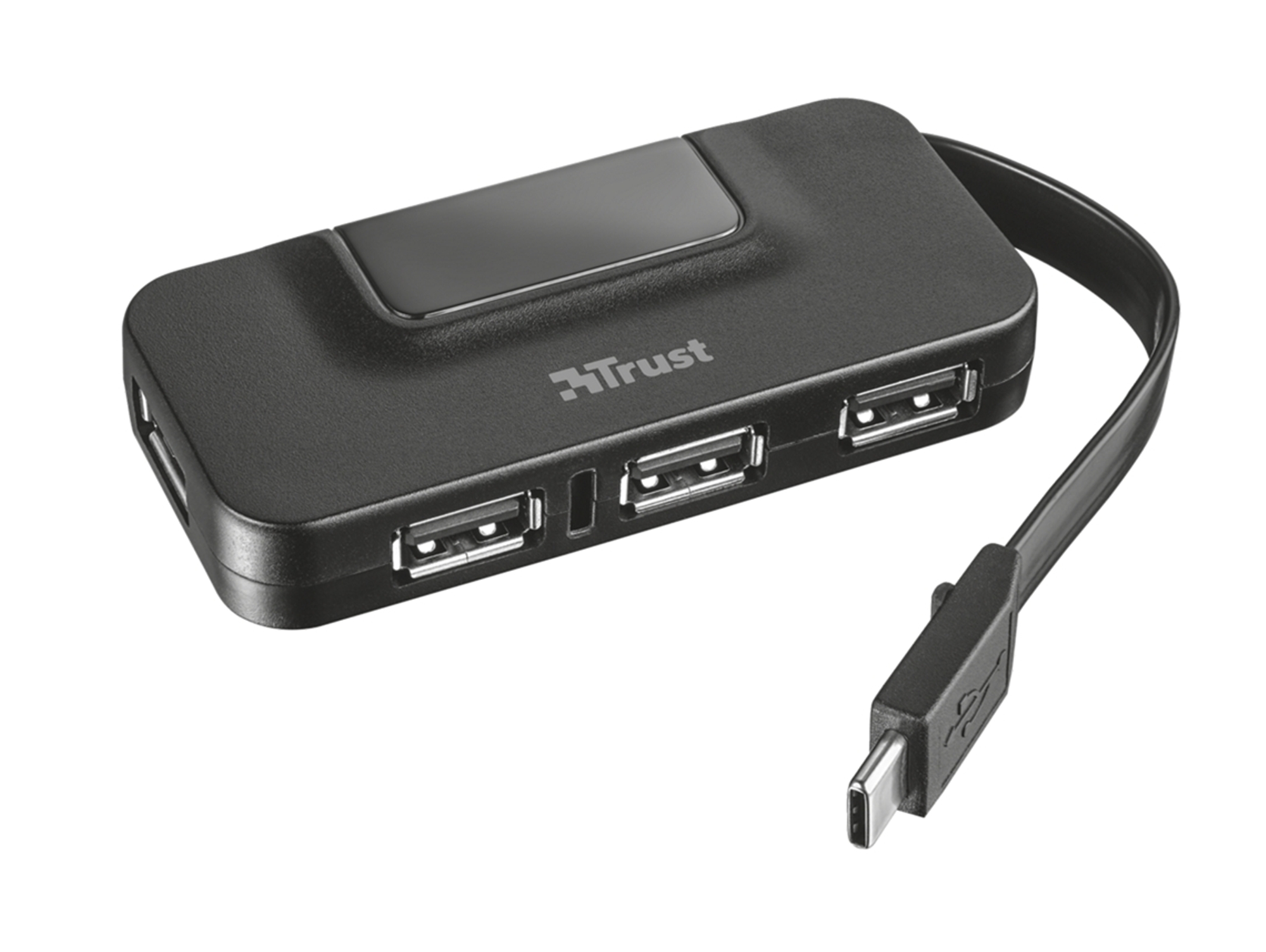Hub TRUST USB 2.0 compacto con 4 puertos