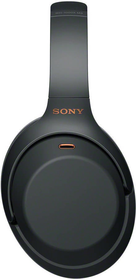 Auriculares Bluetooth Multipoint SONY Wh-1000Xm3B (Over Ear - Micrófono - Noise Cancelling - Negro)