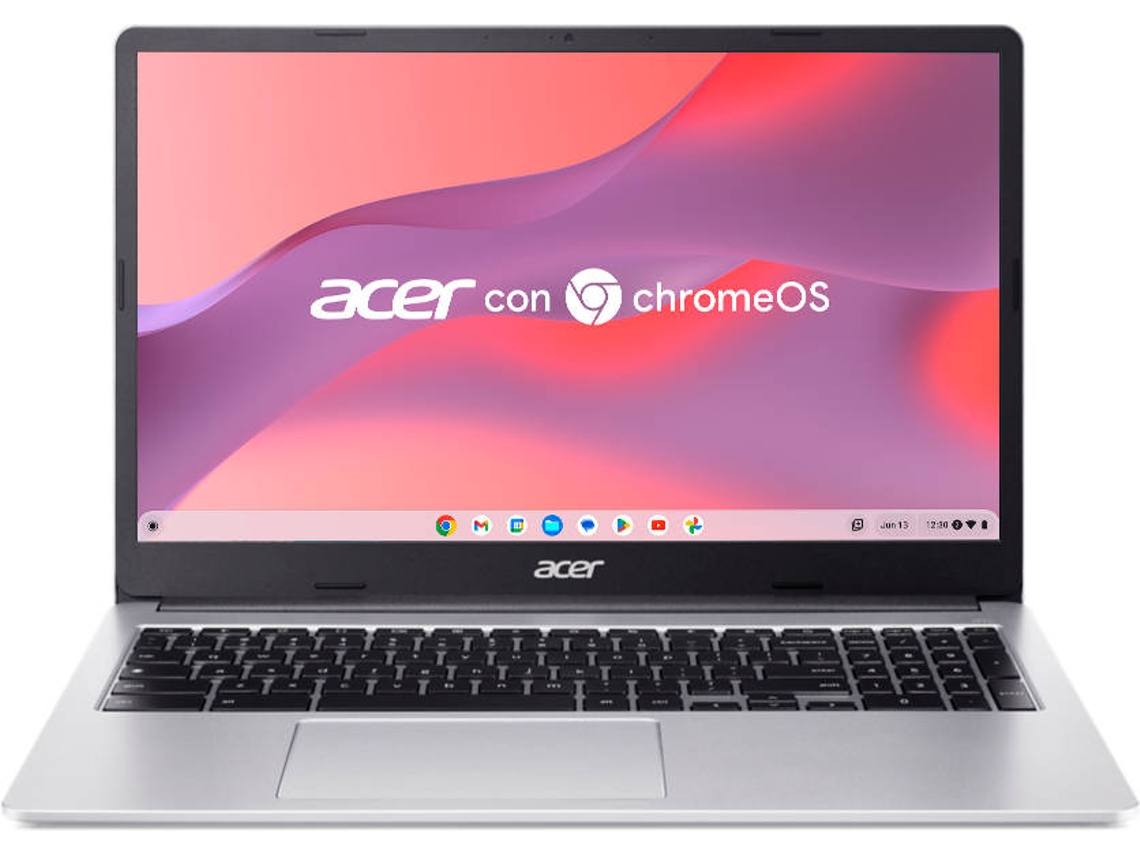 Portátil ACER Chromebook 315 CB315-4H (15.6'' - Intel Celeron N4500 - RAM: 4 GB - 128 GB eMMC - Intel UHD Graphics)