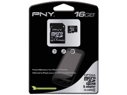Tarjeta de Memoria PNY MicroSDHC 16GB