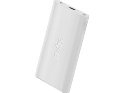 Powerbank SBS Extra Slim (4000 mAh - 1 USB - MicroUSB - Blanco)
