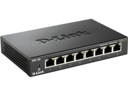 Switch Gigabit de 8 puertos D-LINK DGS-108