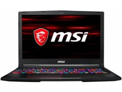 Portátil Gaming MSI GE63 Raider 8SE033X (Intel Core i7-8750H - NVIDIA GeForce RTX 2060 - RAM: 16 GB - 1 TB HDD + 512 GB SSD - 15.6'')
