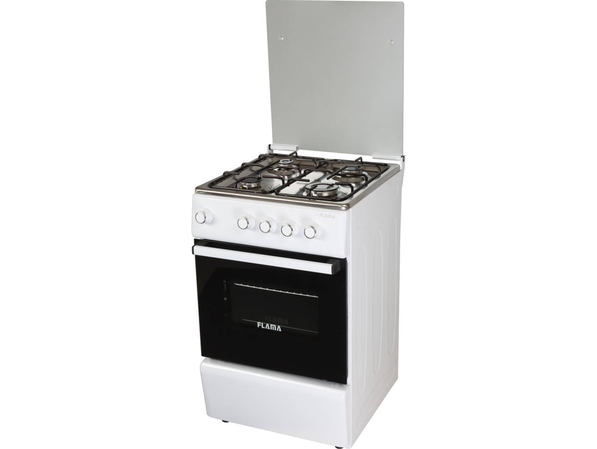 Cocina FLAMA 8155FL IX (46 L - Gas Natural - Blanco)