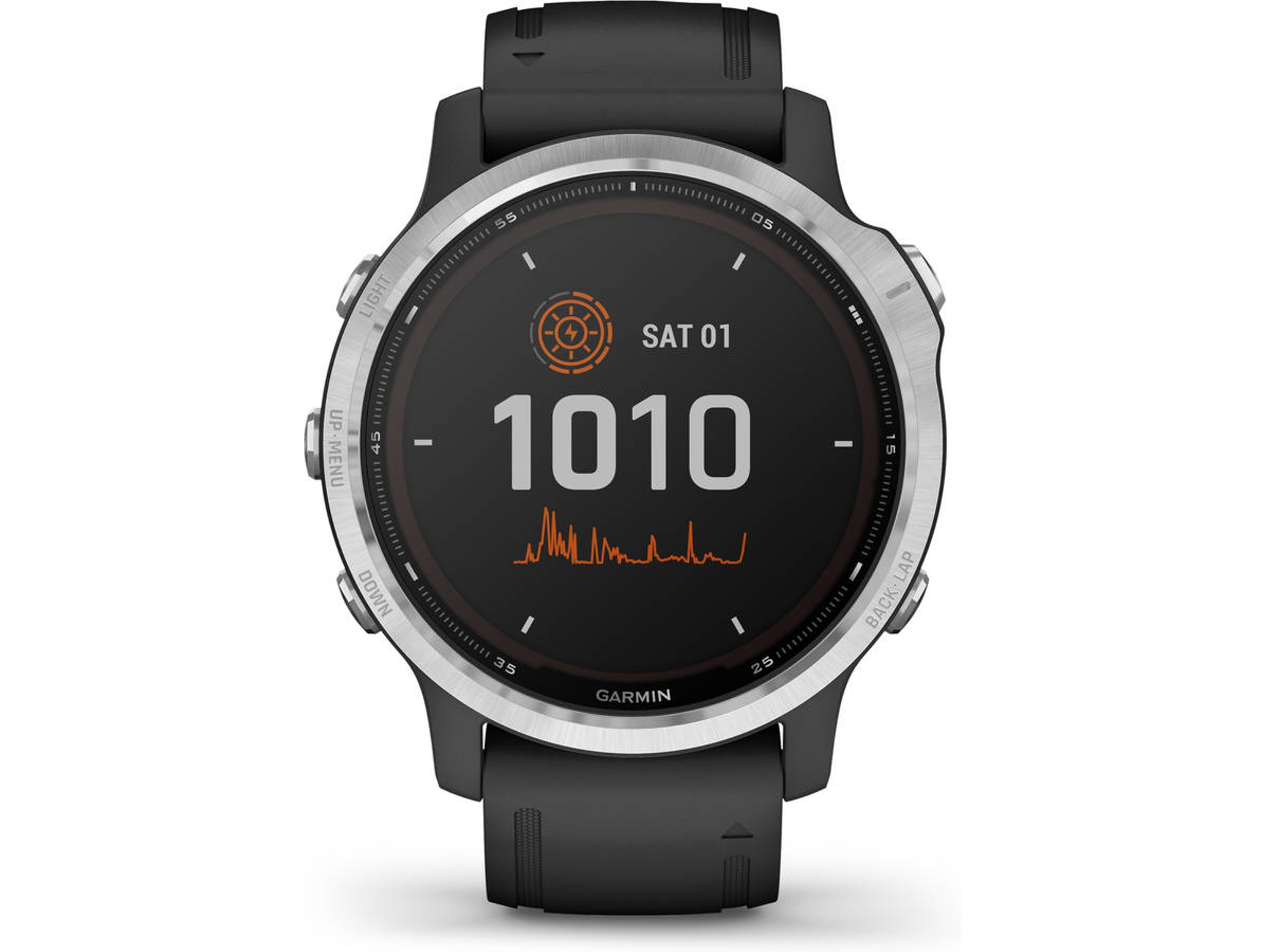 Reloj deportivo GARMIN Fenix 6S Solar (Bluetooth - Hasta 9 días de autonomía)