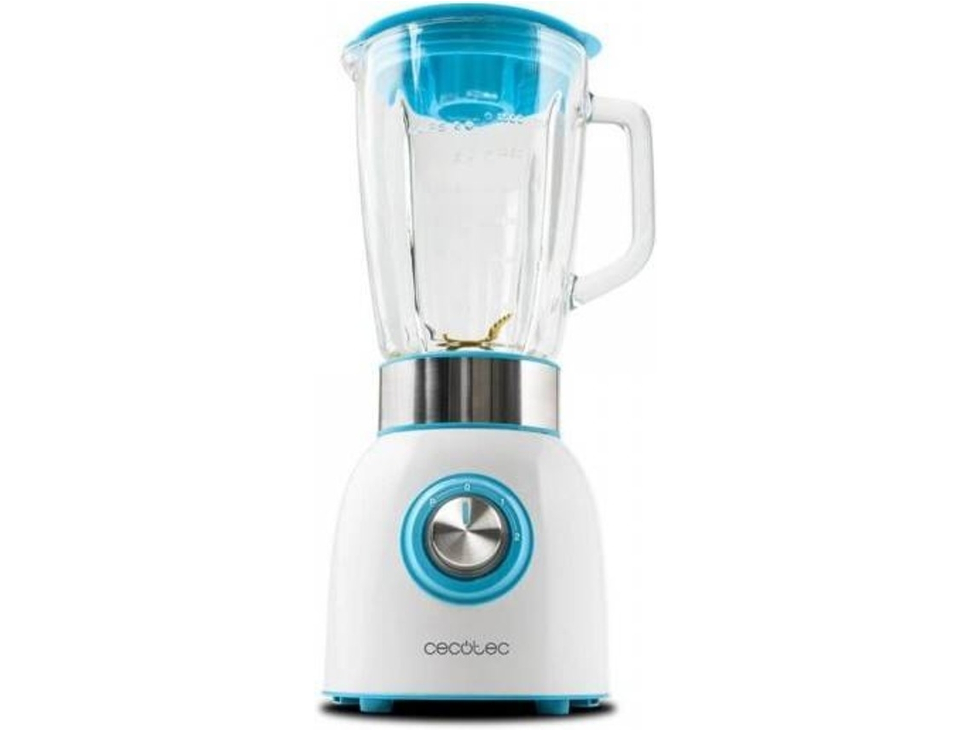 Batidora de Vaso CECOTEC Power Titanium (1000 W - 1.8 L - Blanco)