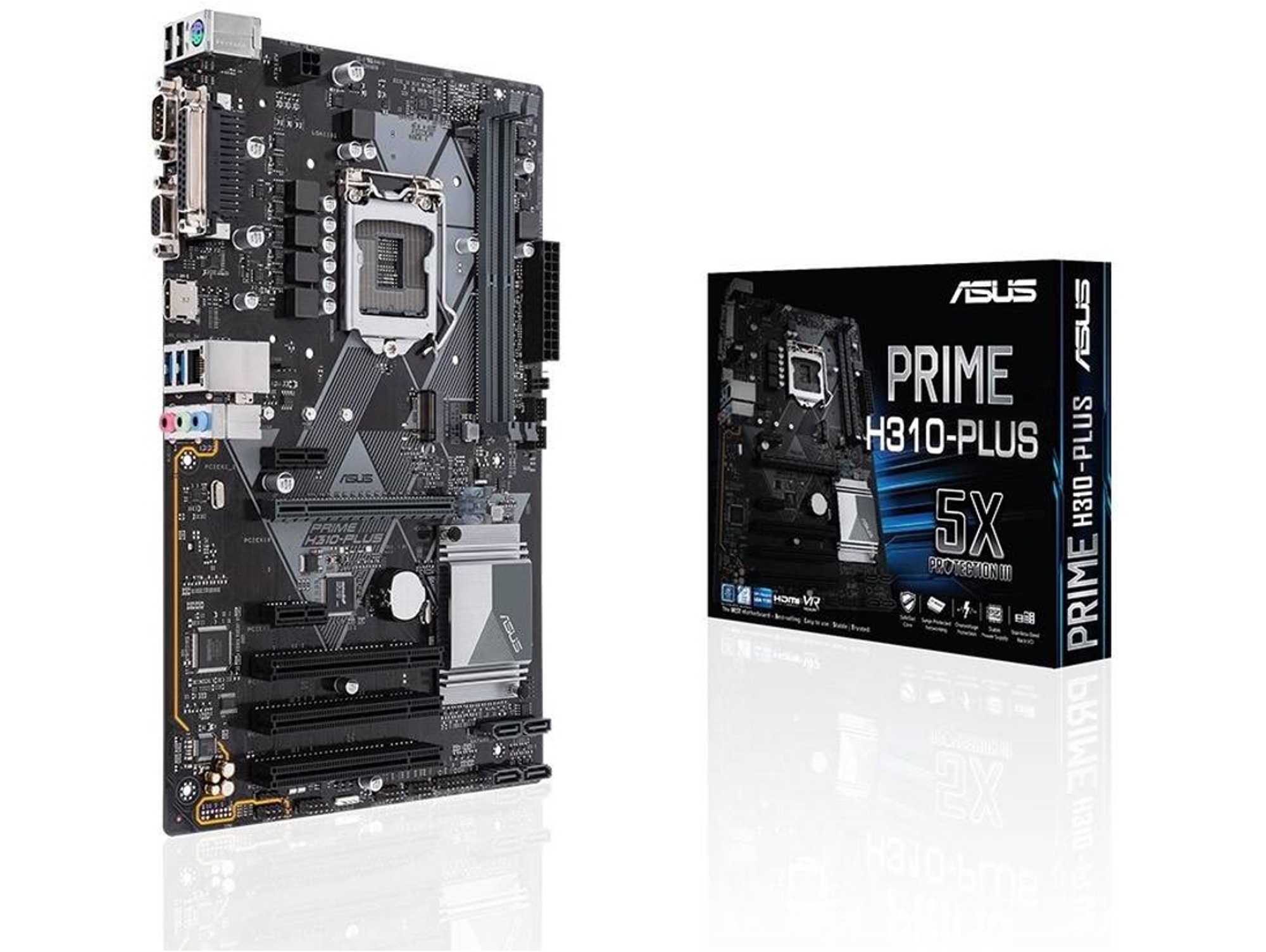 Placa Base ASUS PRIME H310 PLUS (Socket LGA 1151 - Intel H310 - ATX)