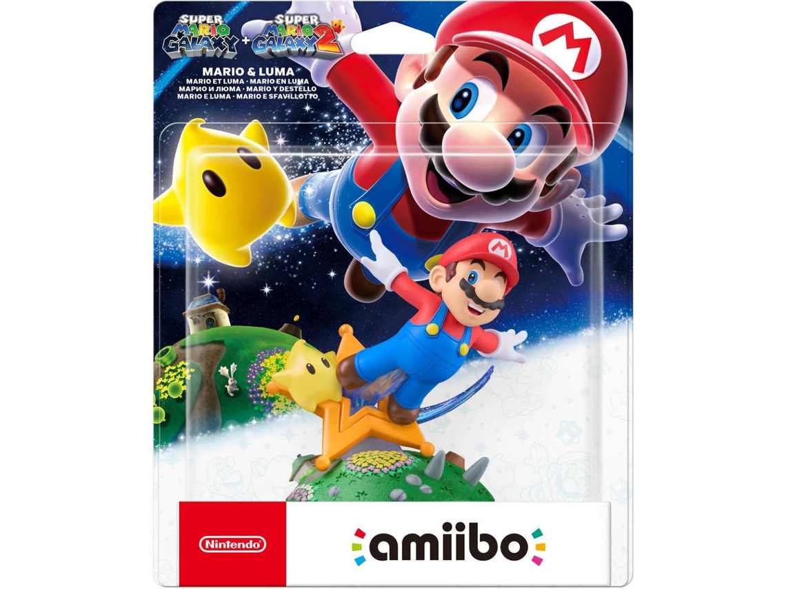 Figura Amiibo NINTENDO Super Mario Galaxy + Super Mario Galaxy 2 - Mario & Luma  