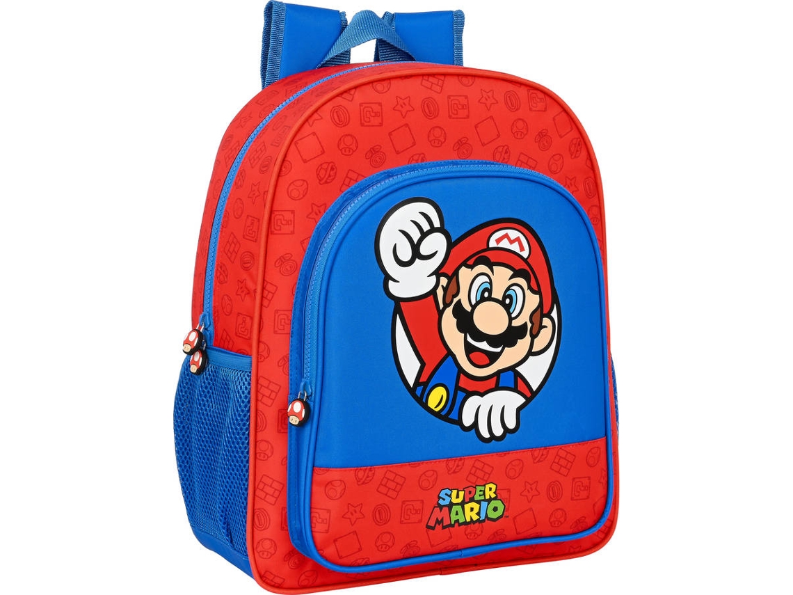 Mochila Junior SUPER MARIO (32 x 38 x 4 cm)