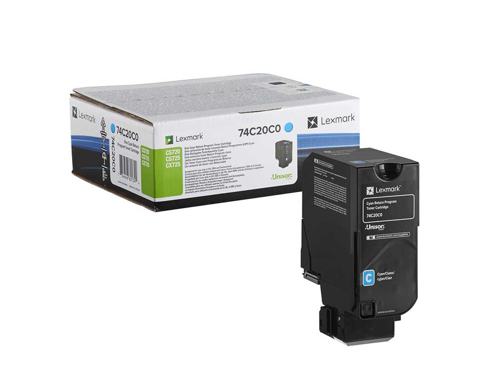 Tóner LEXMARK 74C20C0 Cian