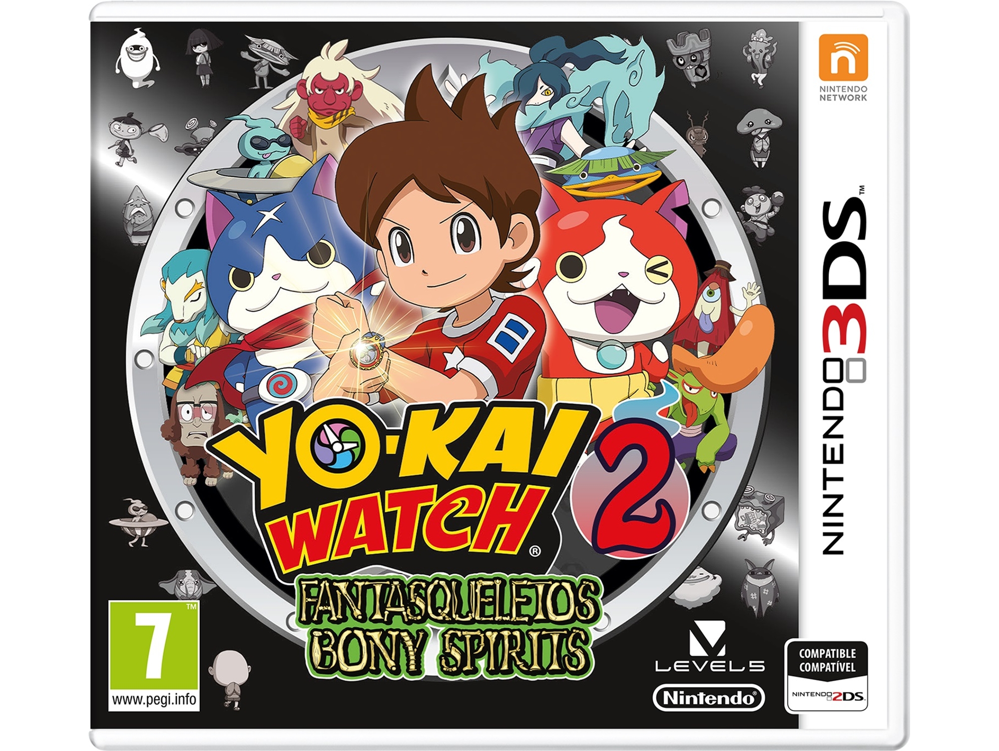 Juego Nintendo 3Ds Yo-Kai Watch 2: Fantaesqueletos.