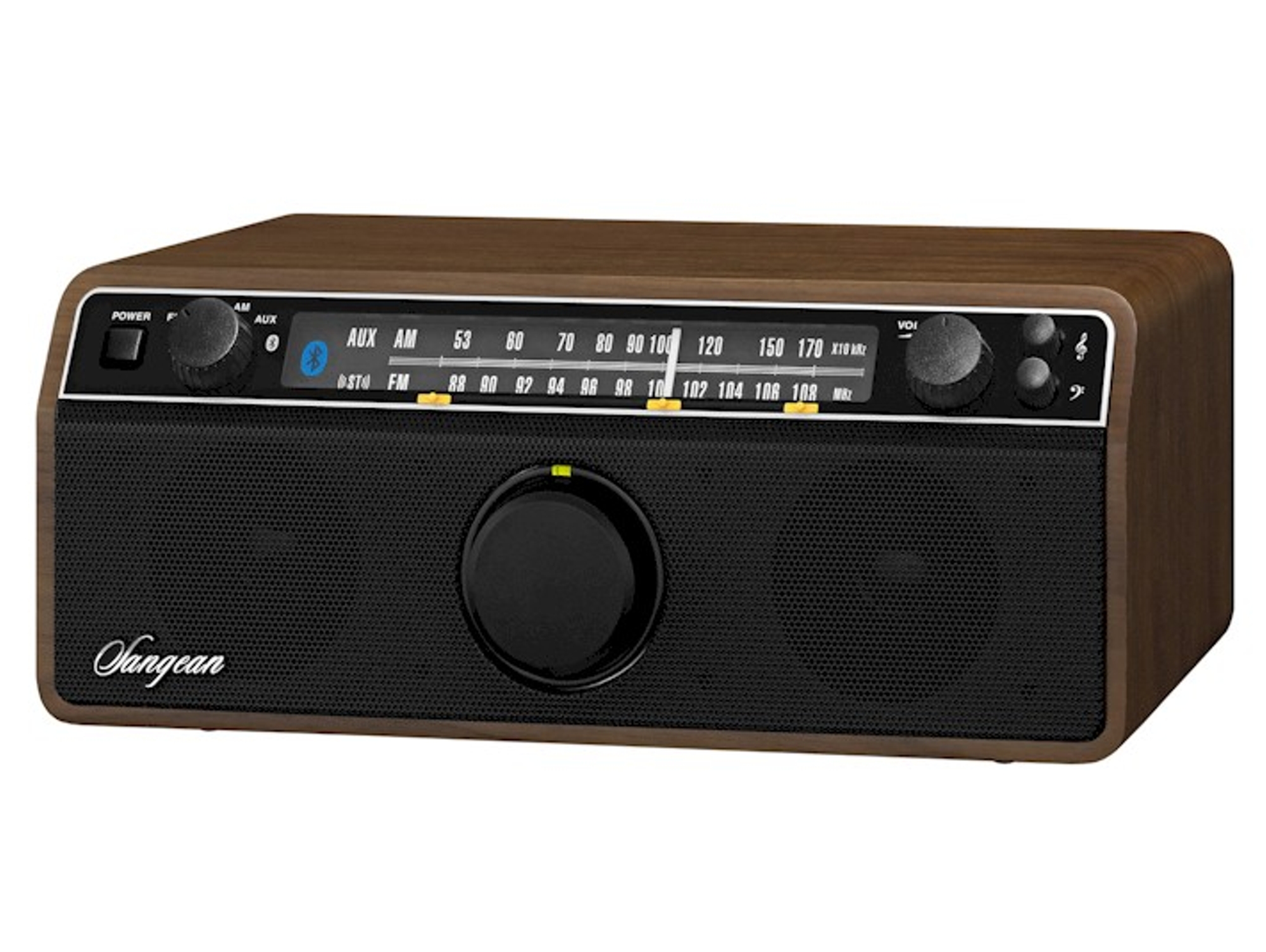 Radio Portátil SANGEAN WR-12 BT Negro