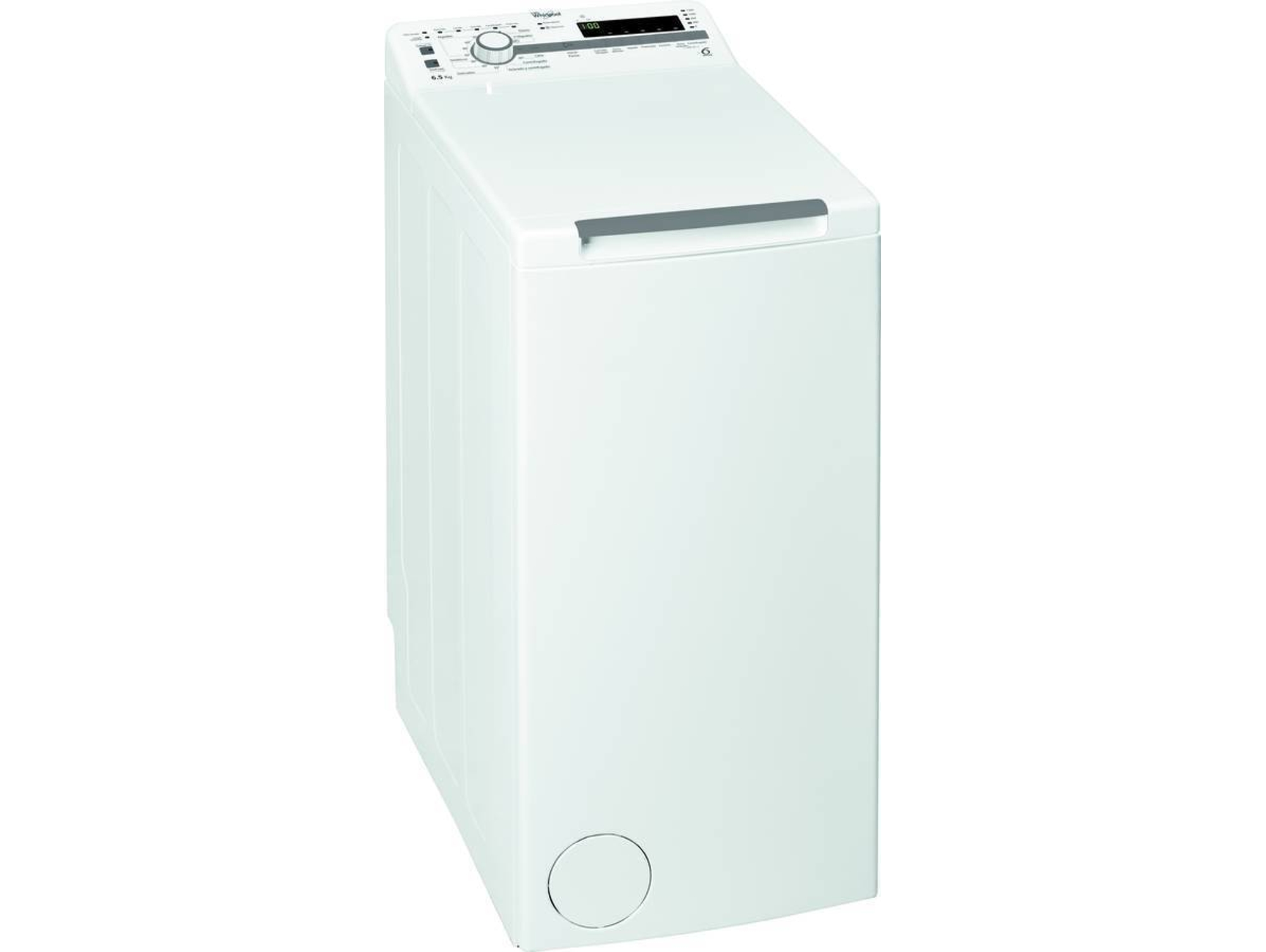 Lavadora Reacondicionada WHIRLPOOL TDLR 65210 (Grado B - 6 kg - 1200 rpm - Blanco)