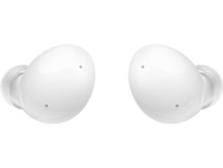 Auriculares Bluetooth True Wireless SAMSUNG Galaxy Buds 2 (In Ear - Micrófono - Blanco)