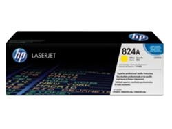 Cartucho de tóner original LaserJet HP 824A amarillo para Laserjet CP6015, CM6030mfp y CM6040mfp
