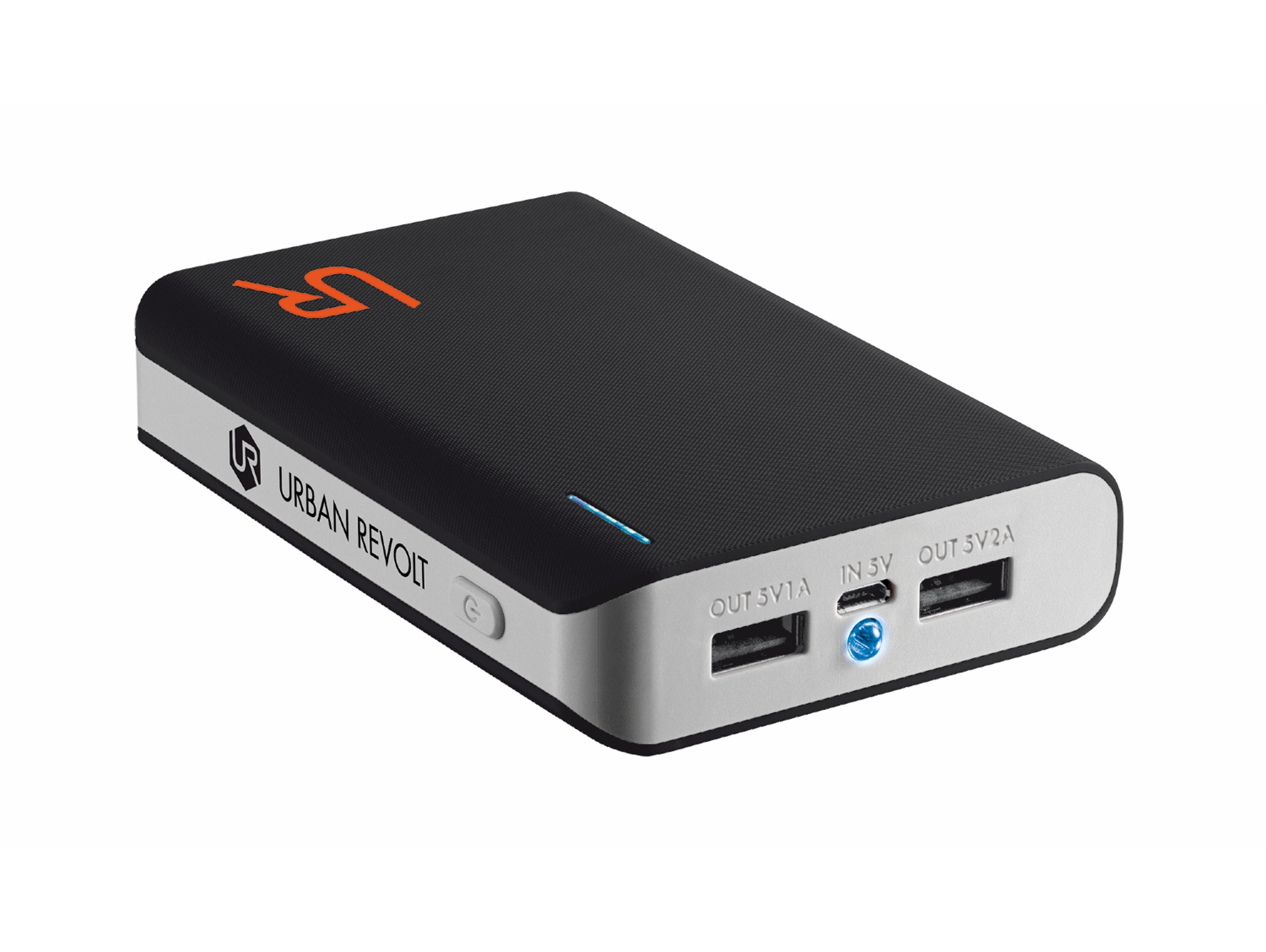 Powerbank TRUST Urban Cinco (8800 mAh - 2 Puertas USB - Micro USB - Negro)