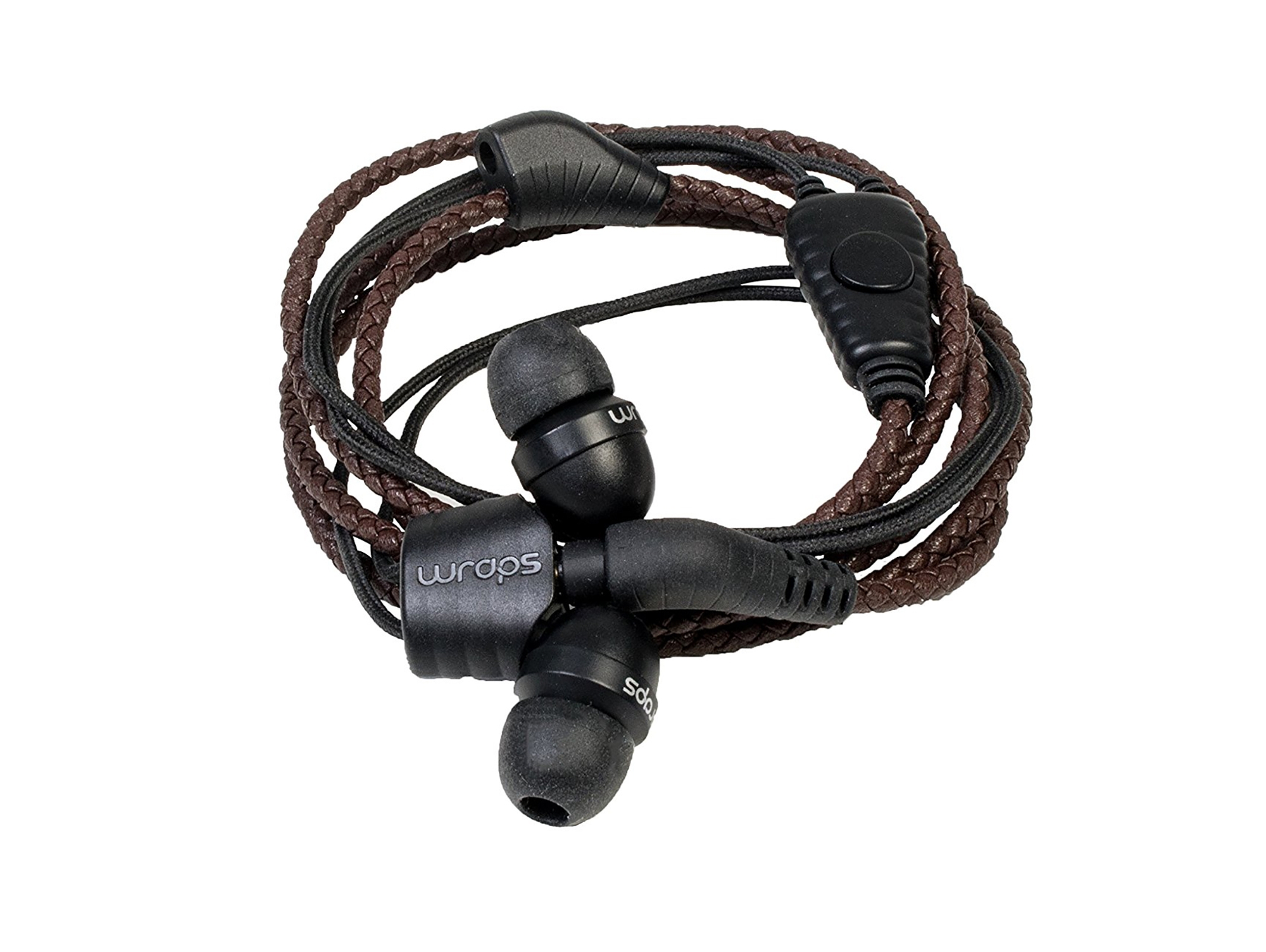 Auriculares WRAPS Premium Brown Leather