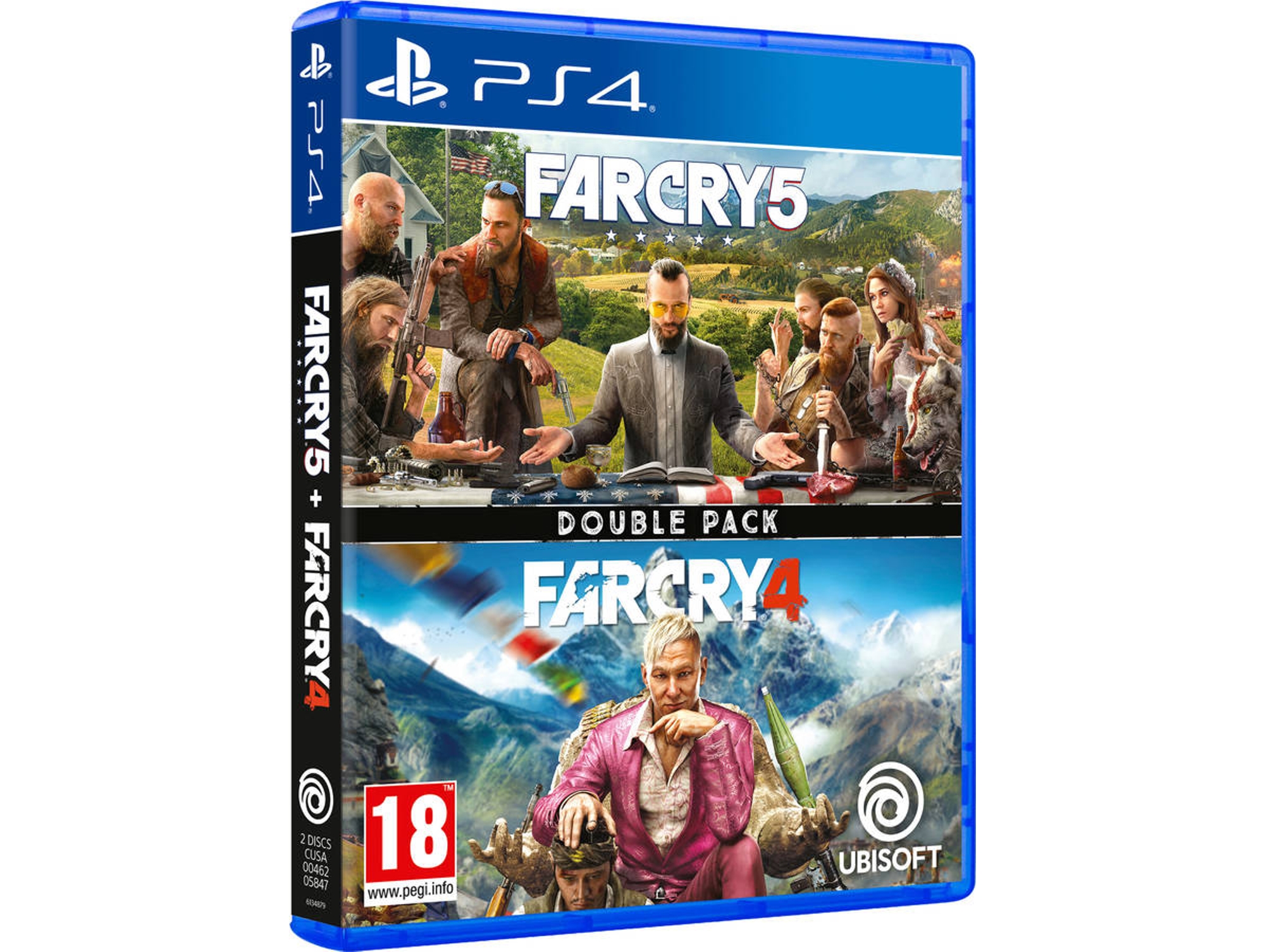 Juego PS4 Far Cry 4 + Far Cry 5 (Double Pack - FPS - M18)