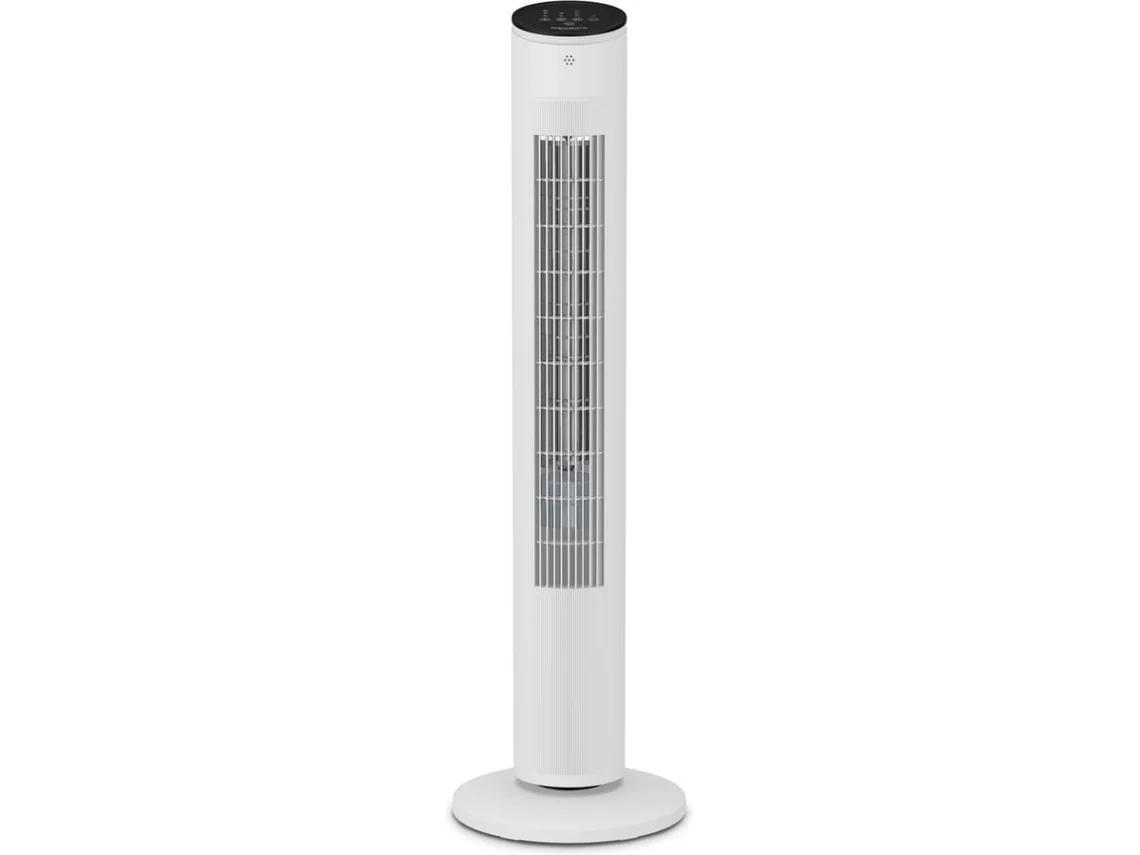 Rowenta Eole Home VU6980F0 - Ventilatore a torre a bassa velocità, a risparmio energetico, 7 velocità/3 modalità, timer, telecomando, grigio, VU698 | Leroy Merlin