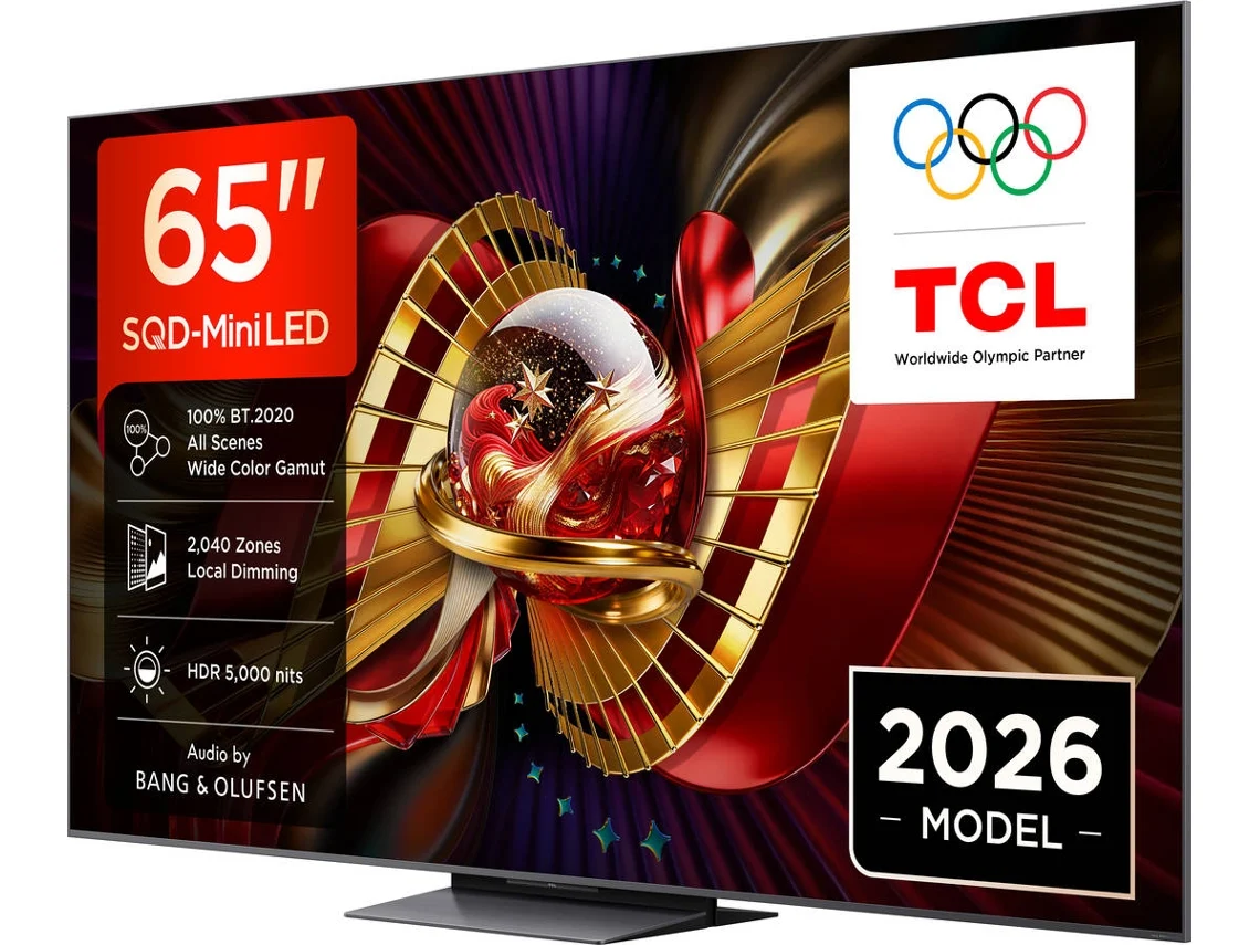 TV TCL 65C8L (SQD-MINILED - 65'' - 165 cm - 4K Ultra HD - Smart TV)