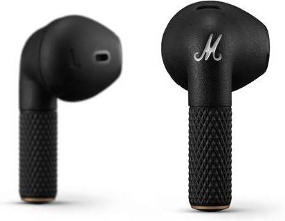 Auriculares Bluetooth True Wireless MARSHALL Minor Iii (In Ear - Micrófono - Negro)